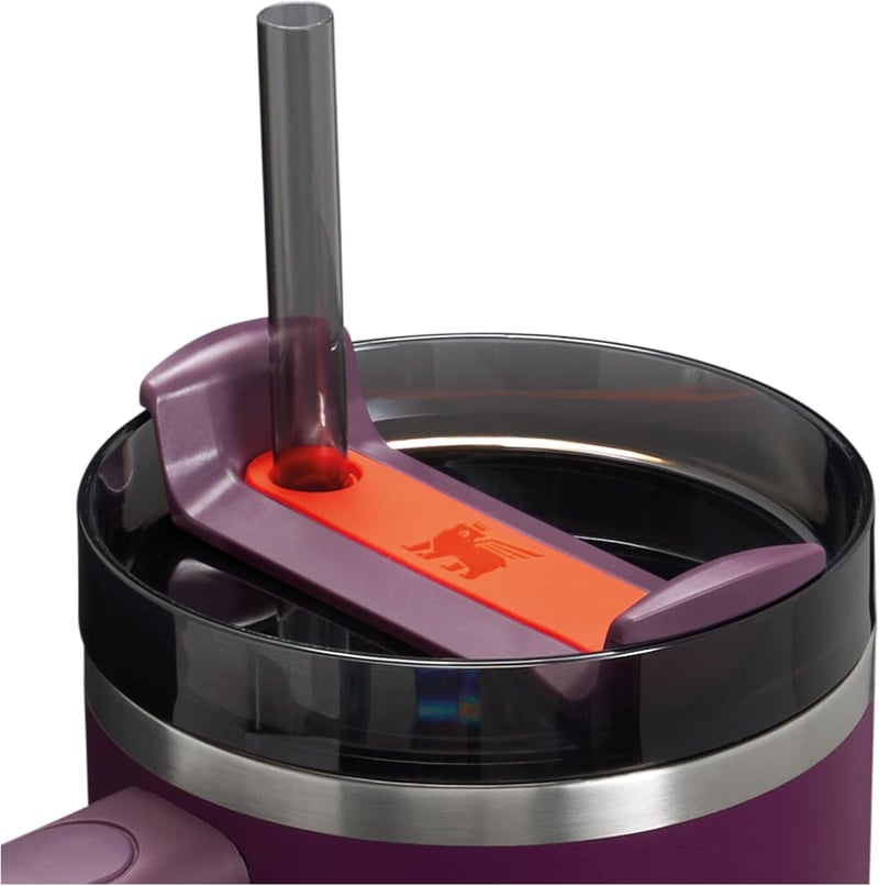 STANLEY 1913 Quencher H2.0 Flowstate Termosz 1,2L Szívószállal, 11 Óra Hűtés, Lila - 2-1,180 ml, Plum, Core