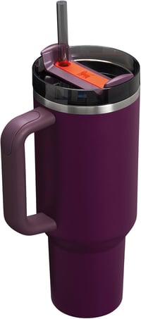 STANLEY 1913 Quencher H2.0 Flowstate Termosz 1,2L Szívószállal, 11 Óra Hűtés, Lila - 2-1,180 ml, Plum, Core 8
