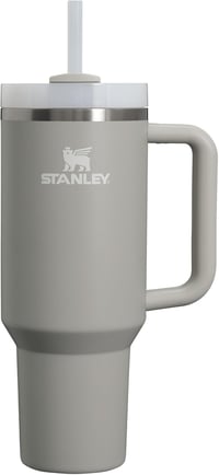 Stanley 1913 Quencher H2.0 Termikus Ivópalack 1,2L Szívószállal, 11 Órás Hűtés, Rozsdamentes Acél - 1,180 ml, Ash, Core 1