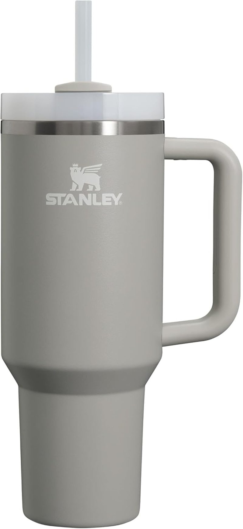 Stanley 1913 Quencher H2.0 Termikus Ivópalack 1,2L Szívószállal, 11 Órás Hűtés, Rozsdamentes Acél - 1,180 ml, Ash, Core