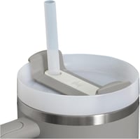 Stanley 1913 Quencher H2.0 Termikus Ivópalack 1,2L Szívószállal, 11 Órás Hűtés, Rozsdamentes Acél - 1,180 ml, Ash, Core 9