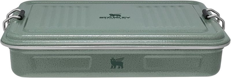 STANLEY 1913 Rozsdamentes Ételhordó 1.2L Zöld Szendvicses Doboz BPA-Mentes - 1,1 L, Hammertone Green