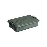 Casetă pentru alimente Stanley 1913 Useful Classic 2L din oțel inoxidabil - Recipient pentru sandwich-uri lavabil în mașina de spălat vase, stivuibil, fără BPA, Hammertone Green 8