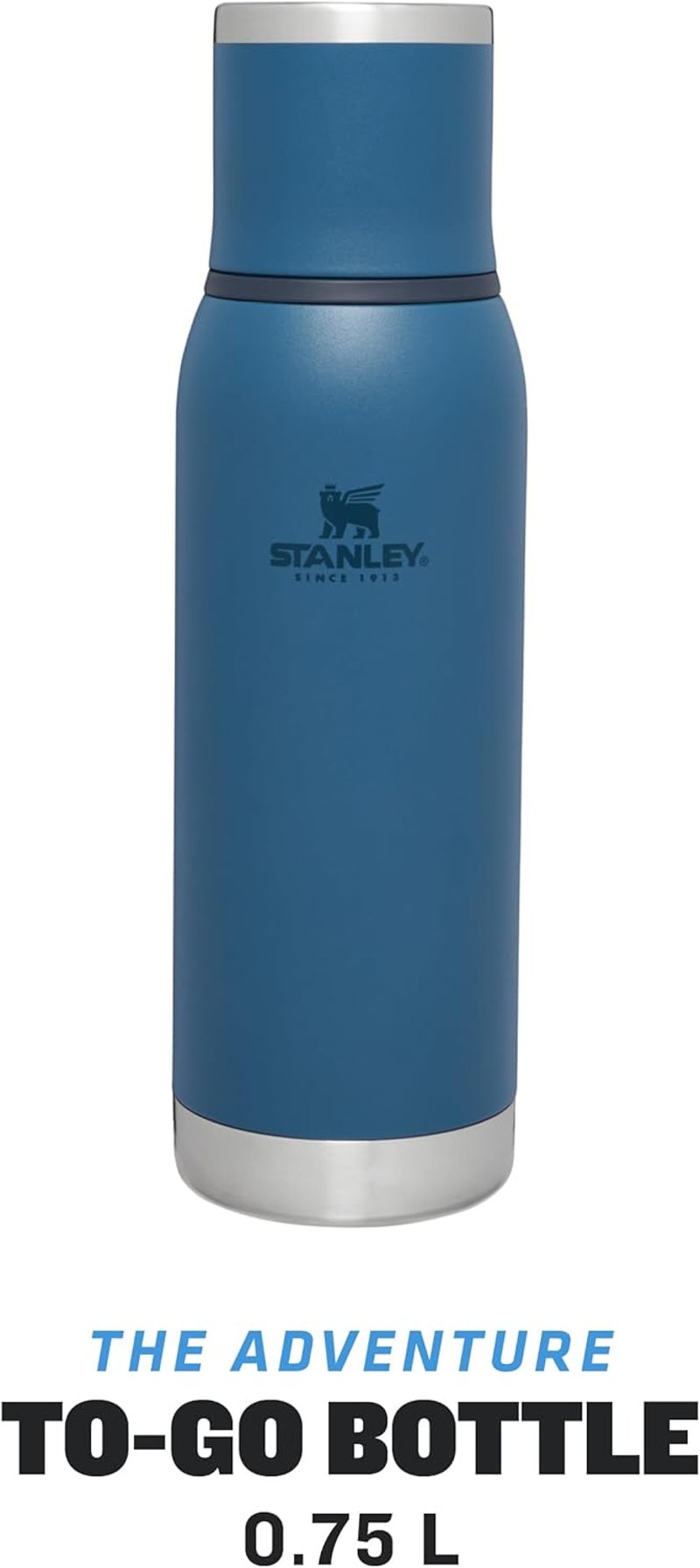 Stanley Adventure To-Go Termosz 0,75L - 20 óra meleg, 25 óra hideg, vákuumszigeteléssel - 750 ml, Abyss