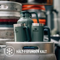 Vákuový pivný krígeľ Stanley Adventure 709 ml, farba Hammertone Green, s rukoväťou, z nehrdzavejúcej ocele, vhodný do umývačky riadu, udrží nápoj studený 7 hodín 5