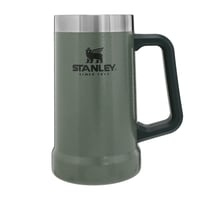 Vákuový pivný krígeľ Stanley Adventure 709 ml, farba Hammertone Green, s rukoväťou, z nehrdzavejúcej ocele, vhodný do umývačky riadu, udrží nápoj studený 7 hodín 1