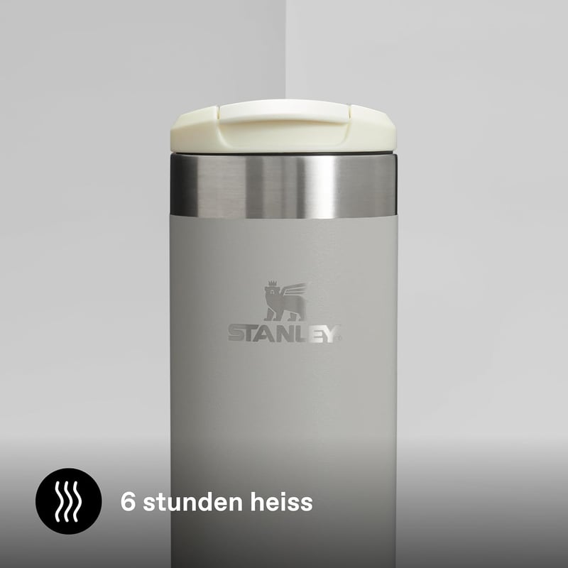Stanley Aerolight Transit 0,35L Termikus Utazó Bögre, 4 Óra Hőtartás, Autópoháradó - 0.35 L, Ash
