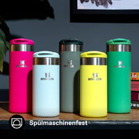 Cană Termo Stanley Aerolight Transit 0,35 L - Menține Băuturile Calde Până la 4 Ore - Lavabilă în Mașina de Spălat Vase - Cană de Cafea Etanșă - Compatibilă cu Suportul de Pahare Auto - Galben 5