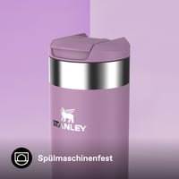 Cană Termos Stanley Aerolight Transit 0,35 L - Mov - Menține băutura caldă până la 4 ore - Lavabilă în mașina de spălat vase - Cană de cafea etanșă - Compatibilă cu suportul de pahar auto 6