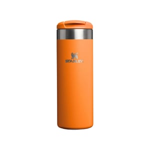 Stanley Aerolight Transit termo šalica 0,47 L, narančasta (Goldenrod Coral), održava temperaturu 6 sati — rabljeno (stanje: vidi 2. sliku)