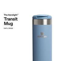 Termoska Stanley Aerolight Transit 0,47 l, Indigo – 6 hodín teplá, 8 hodín studená, vhodná do umývačky riadu, nepriepustná, zmestí sa do držiaka na poháre 3