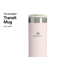 Cană Termică Stanley Aerolight Transit 0,6 L - Rozé - Menține Băutura Caldă 6 Ore - Etanșă - Lavabilă în Mașina de Spălat Vase - Compatibilă cu Suportul pentru Pahare Auto 3