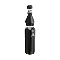 Sticlă de apă din oțel inoxidabil Stanley All Day Slim 0,6 L - Termos cu menținerea temperaturii scăzute timp de 6 ore, 11 ore cu gheață - Fără BPA, etanșă, lavabilă în mașina de spălat vase - Negru 9