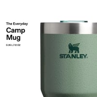 Cană termică Stanley Classic Legendary Camp Mug 0,35 L – Hammertone Green – cană de cafea pentru voiaj din oțel inoxidabil, fără BPA, lavabilă în mașina de spălat vase 3