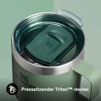 Cană termică Stanley Classic Legendary Camp Mug 0,35 L – Hammertone Green – cană de cafea pentru voiaj din oțel inoxidabil, fără BPA, lavabilă în mașina de spălat vase 5
