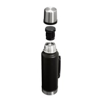 Termos Stanley Classic Legendary 1,4 L, negru mat, oțel inoxidabil, menține temperatura timp de 40 de ore, fără BPA, lavabil în mașina de spălat vase 9