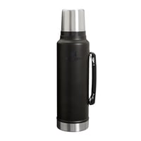 Termos Stanley Classic Legendary 1,4 L, negru mat, oțel inoxidabil, menține temperatura timp de 40 de ore, fără BPA, lavabil în mașina de spălat vase 1