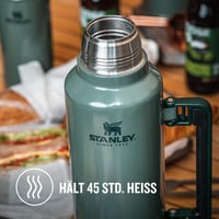 Termos Stanley Classic Legendary, 1,9 L, 45 de ore - Hammertone Green 4