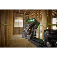 Nivelă laser cu linii Stanley FatMax FMHT1-77356 X3 verde - cu 3 linii transversale la 360°, autonivelantă, IP54, pentru utilizare la interior și exterior 6