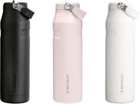 Stanley Flip Straw 2.0 Ivópalack Szívószállal, 1,06L, Rózsaszín, 17 Órás Hűtés, Jéggel 3 Napos, Szivárgásmentes, BPA-mentes, Mosogatógépben  10