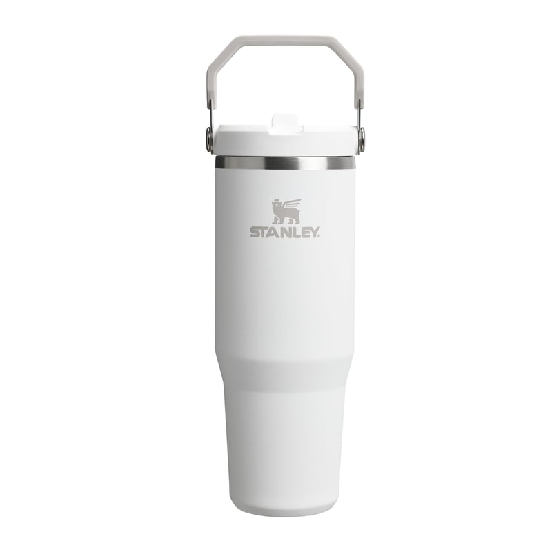 Termosový pohár Stanley Flip Straw Tumbler 0,89 l vo farbe Frost – bez obsahu BPA, nepriepustný, vhodný do umývačky riadu