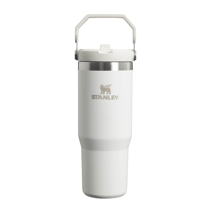 Termoska so slamkou Stanley Flip Straw Tumbler 0,89 l – Udrží nápoj studený 12+ hodín – Vhodná do umývačky riadu – Bez obsahu BPA – Farba: Frost