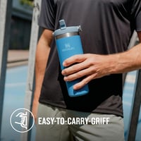 Stanley Flip Straw Tumbler 0,89L Termosz Palack - 12+ Óra Hideg Tartás, Mosogatógépben Mosható - Lupine 5