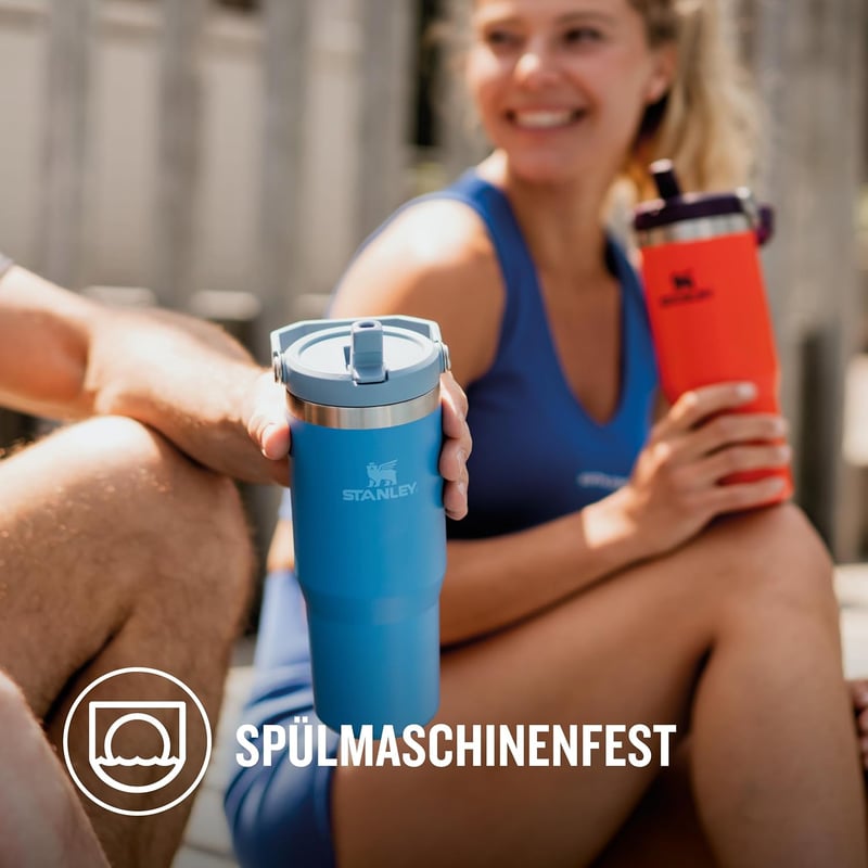 Stanley Flip Straw Tumbler 0,89L Termosz Palack - 12+ Óra Hideg Tartás, Mosogatógépben Mosható - Lupine