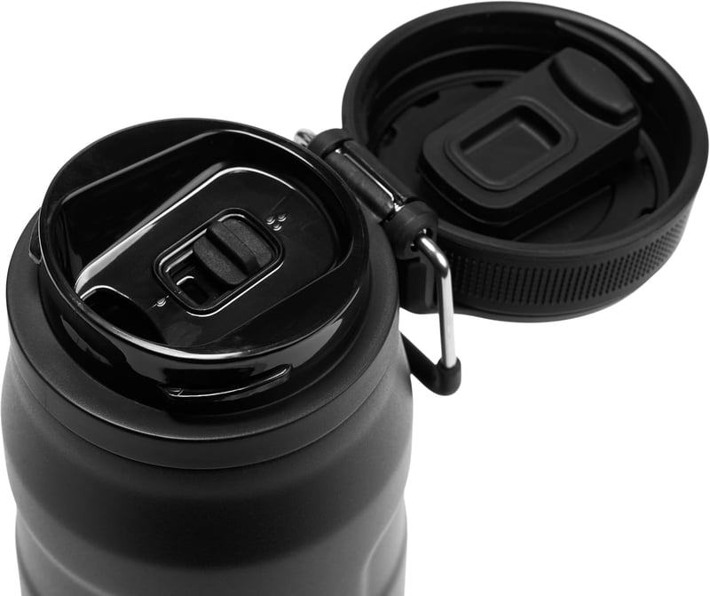 Stanley IceFlow 0.71L Twist Flip Termosz - 17 Órás Hűtés, Rozsdamentes Acél, Fekete - 710 ml, Black 2.0