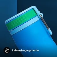 Nerezová fľaša Stanley IceFlow Bottle Twist Flip 0,47 l Azure – udrží nápoj studený 12 hodín, ľad 3 dni – bez BPA, nepriepustná, vhodná do umývačky riadu 6
