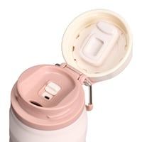 Nerezová fľaša Stanley IceFlow Flip Straw 0,71 l – Rose Quartz – 17 hodín chladenia, 4 dni ľadová, bez BPA, vhodná do umývačky riadu 10
