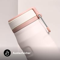 Nerezová fľaša Stanley IceFlow Flip Straw 0,71 l – Rose Quartz – 17 hodín chladenia, 4 dni ľadová, bez BPA, vhodná do umývačky riadu 5