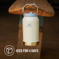 Termos Stanley IceFlow Flip Straw 2.0 Jug 1,9 l, čierna nerezová izolačná fľaša na vodu – používaná (stav: pozri 2. obrázok) 5