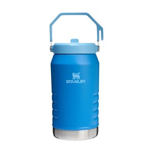 Fľaša Stanley IceFlow Flip Straw 2.0 1,9 l – Azúrovomodrá, bez BPA, nepriepustná, vhodná do umývačky riadu, udrží nápoj ľadovo studený 4 dni