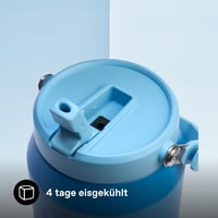 Fľaša Stanley IceFlow Flip Straw 2.0 1,9 l – Azúrovomodrá, bez BPA, nepriepustná, vhodná do umývačky riadu, udrží nápoj ľadovo studený 4 dni 4