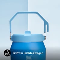 Fľaša Stanley IceFlow Flip Straw 2.0 1,9 l – Azúrovomodrá, bez BPA, nepriepustná, vhodná do umývačky riadu, udrží nápoj ľadovo studený 4 dni 6