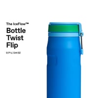 Nerezová fľaša Stanley IceFlow Twist Flip 0,7 l azúrovo modrá – udrží chlad 17 hodín, bez obsahu BPA, nepriepustná, vhodná do umývačky riadu 3