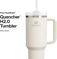 Stanley Quencher H2.0 Flowstate tumbler szívószállal - krém - 1,2 L 2