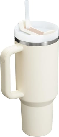 Stanley Quencher H2.0 Flowstate tumbler szívószállal - krém - 1,2 L 8