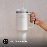 Stanley Quencher H2.0 Flowstate tumbler szívószállal - krém - 1,2 L 4