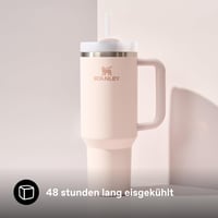 STANLEY Quencher H2.0 Flowstate 1,2L Termikus Ivópalack Rozsdamentes Acél Rózsaszín - 1,180 ml, Pink Quarts, Core 5
