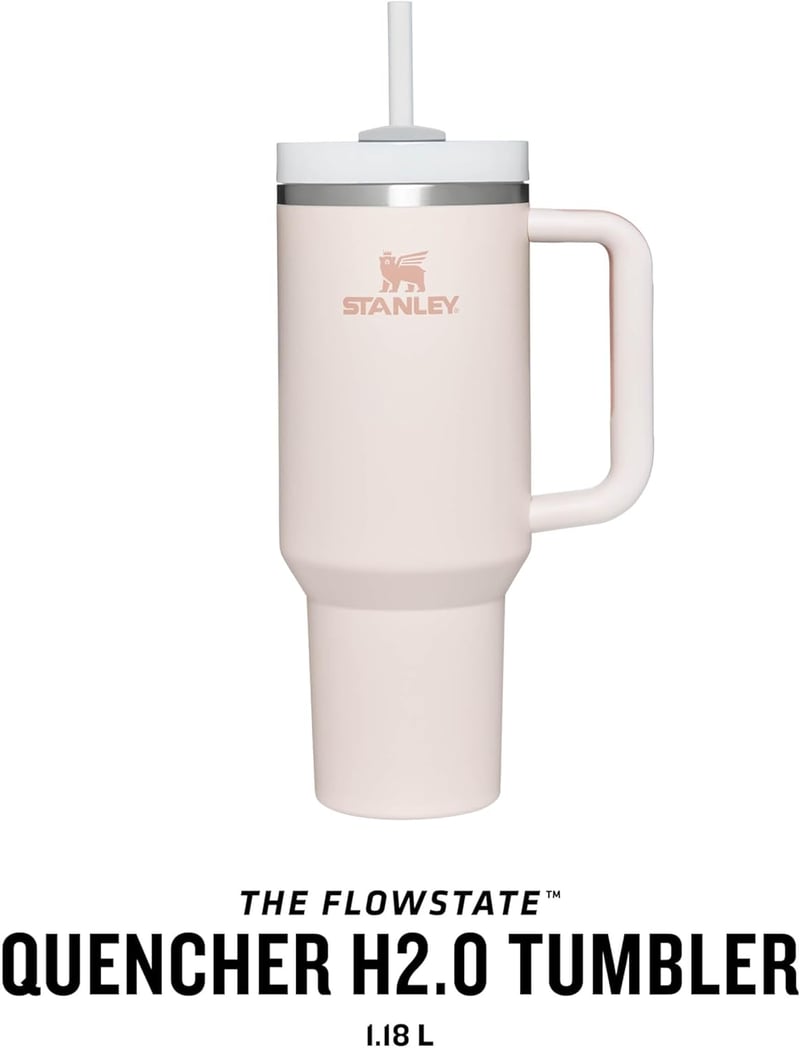 STANLEY Quencher H2.0 Flowstate 1,2L Termikus Ivópalack Rozsdamentes Acél Rózsaszín - 1,180 ml, Pink Quarts, Core