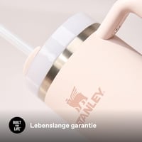 STANLEY Quencher H2.0 Flowstate 1,2L Termikus Ivópalack Rozsdamentes Acél Rózsaszín - 1,180 ml, Pink Quarts, Core 7
