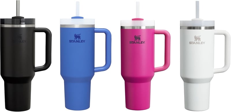 STANLEY Quencher H2.0 Flowstate 1,2L Termikus Ivópalack Szívószállal, 11 Órás Hűtés, Rozsdamentes Acél - 1,180 ml, Iris, Core