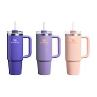 Termos Stanley Quencher H2.0 FlowState 0,89 l, krémovo-oranžová – so slamkou, rukoväťou a vekom – bez BPA – vhodný do umývačky riadu 10