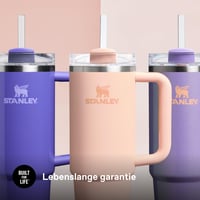 Termos Stanley Quencher H2.0 FlowState 0,89 l, krémovo-oranžová – so slamkou, rukoväťou a vekom – bez BPA – vhodný do umývačky riadu 6