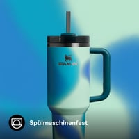 Pohár Stanley Quencher H2.0 FlowState 1,2 l – Coastal Teal Motion | So slamkou, rukoväťou a vekom – Vhodný do umývačky riadu – Bez obsahu BPA 7