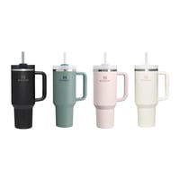 Stanley Quencher H2.0 FlowState pohár 1,2 l čierny - so slamkou, rúčkou a viečkom, bez BPA, vhodný do umývačky riadu 10
