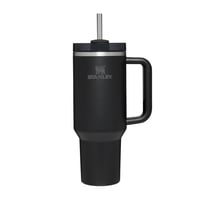 Stanley Quencher H2.0 FlowState pohár 1,2 l čierny - so slamkou, rúčkou a viečkom, bez BPA, vhodný do umývačky riadu 1