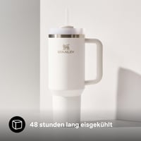 Pohár Stanley Quencher H2.0 FlowState 1,2 l - Frost - So slamkou, rúčkou a viečkom - 48-hodinové chladenie ľadom - Bez obsahu BPA - Vhodné do umývačky riadu 5